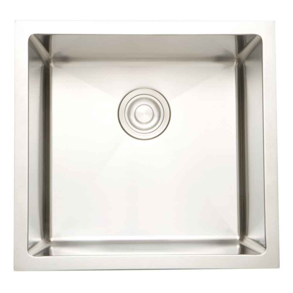 17-in. W CSA Approved Stainless Steel Kitchen Sink With 1 Bowl And 16 Gauge - 27421