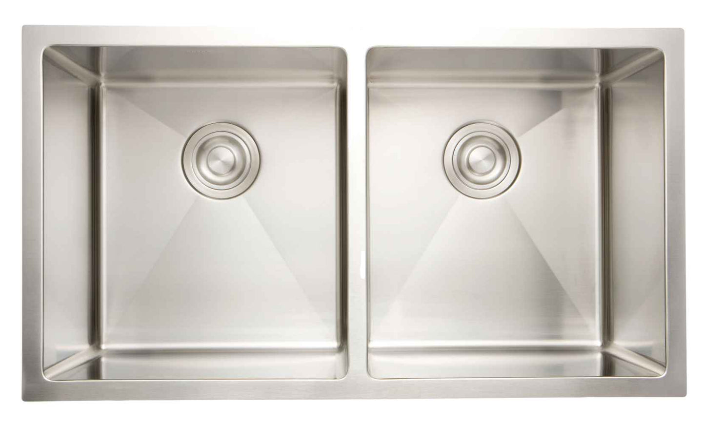 31-in. W CSA Approved Stainless Steel Kitchen Sink With 2 Bowl And 16 Gauge - 27428