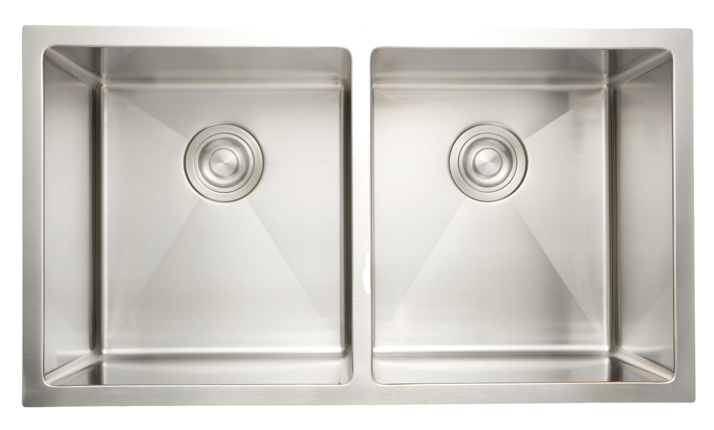 32-in. W CSA Approved Stainless Steel Kitchen Sink With 2 Bowl And 18 Gauge AI-27652