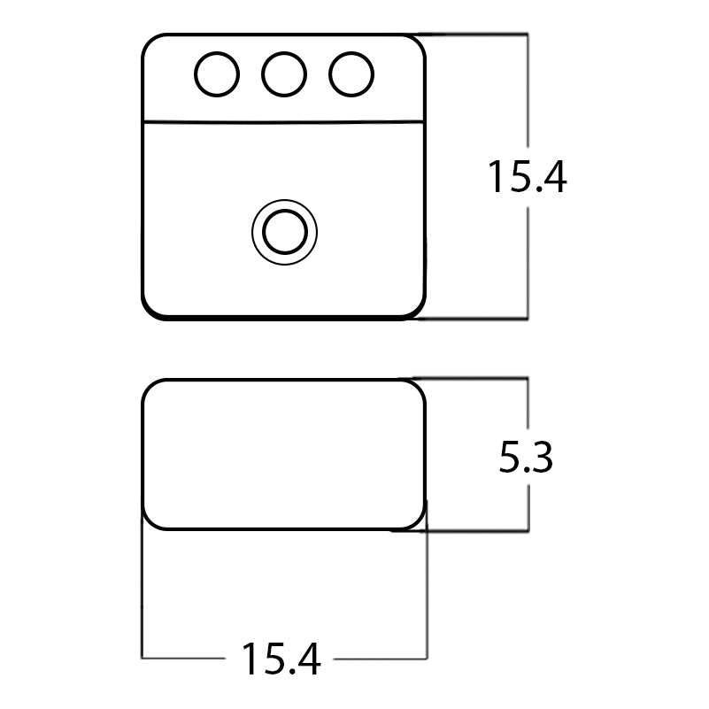 15.4-in. W Above Counter White Bathroom Vessel Sink For 3H8-in. Center Drilling AI-28334