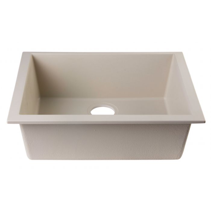 AB2420UM 24" Undermount Single Granite Composite Kitchen Sink