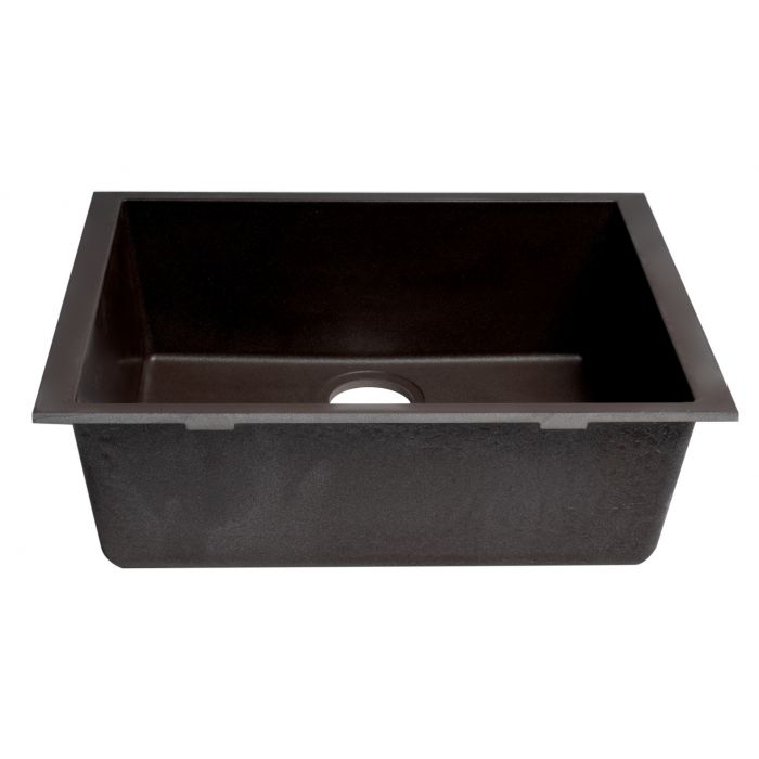 AB2420UM 24" Undermount Single Granite Composite Kitchen Sink