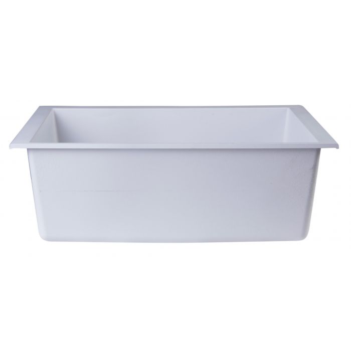 AB2420UM 24" Undermount Single Granite Composite Kitchen Sink