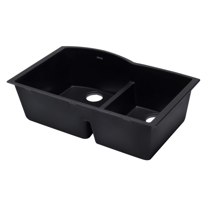 AB3320UM 33" Double Bowl Undermount Granite Composite Kitchen Sink