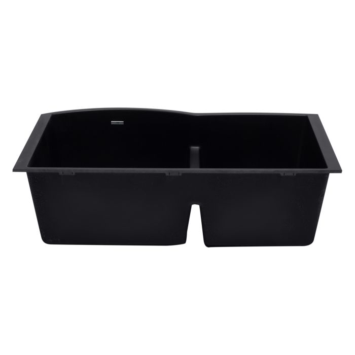 AB3320UM 33" Double Bowl Undermount Granite Composite Kitchen Sink