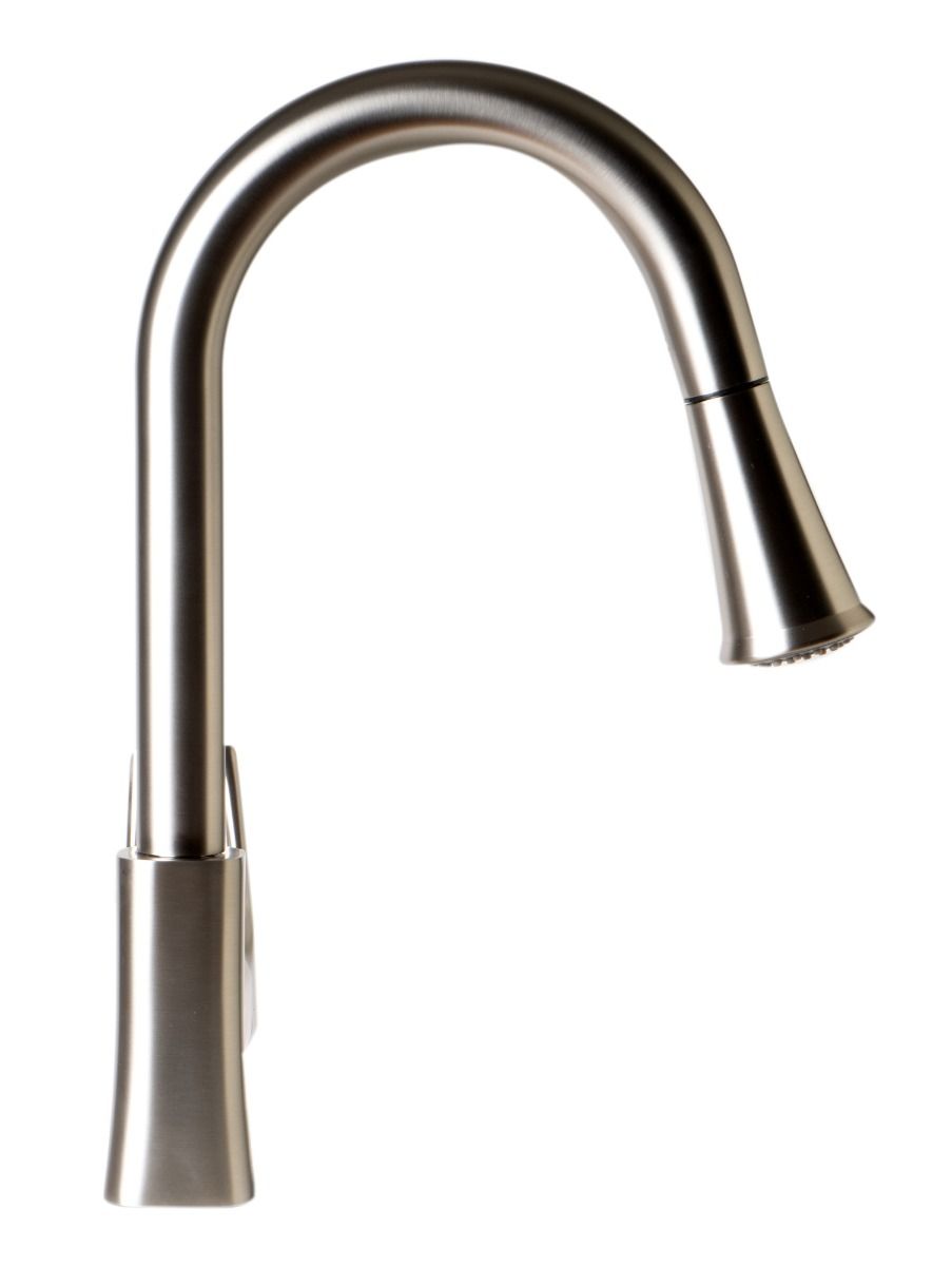 ABKF3889 Square Gooseneck Pull Down Kitchen Faucet